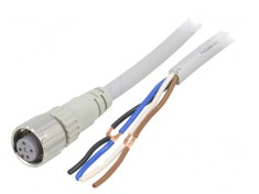 Cablu de conectare M12 4 pini 2m PVC 250VAC 4A
