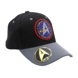 Sapca Star Trek - Black &amp; Grey - Starfleet Command