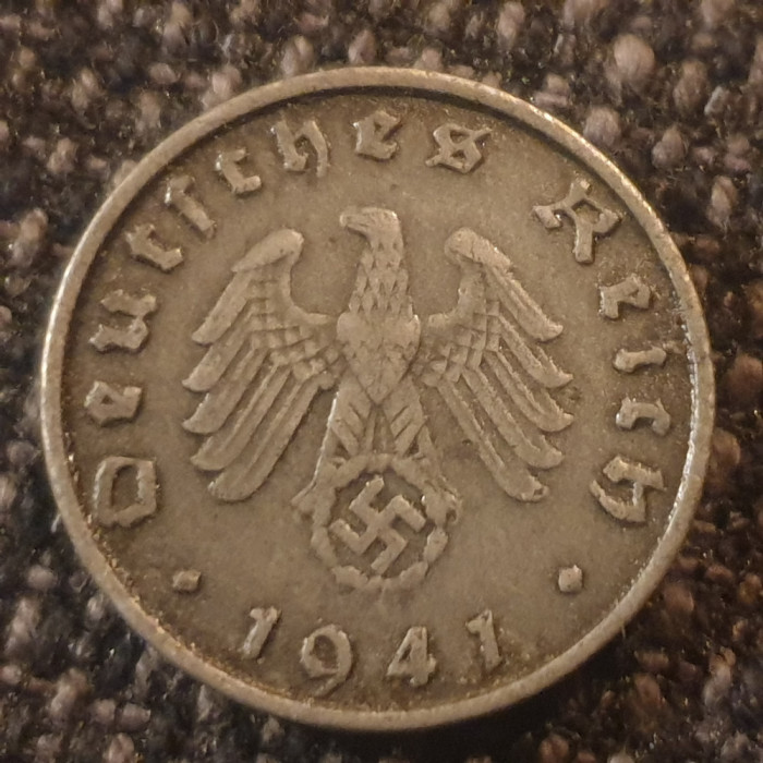 Germania Nazista 10 reichspfennig 1941B (Viena)