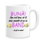 Cana alba personalizata &quot;buna, am vrut doar sa iti aduc aminte ca nu ai bani..., INOVATIX&reg;. 330ml