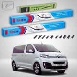 Cumpara ieftin Ștergătoare Citro&euml;n SpaceTourer MPV 2016-prezent | Set Față și Spate Flat Premium &ndash; TeamCar&reg;