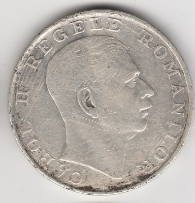 * Moneda 250 lei 1939 foto