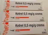 KETREL 0.05%, 30 grame, crema riduri acnee vergeturi