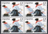 Spania 1984 - Sărbătoarea San Fermin, Pamplona, Bloc de 4, MNH