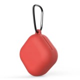 Husa pentru protectia castilor Samsung Galaxy Buds2, culoarea rosie, cu carlig de prindere
