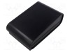 Carcasă desktop SUPERTRONIC DESKONE ABS neagră 140mm x 220mm x 56mm