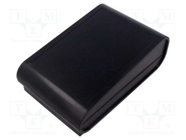 Carcasă desktop SUPERTRONIC DESKONE ABS neagră 140mm x 220mm x 56mm