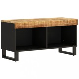 Cumpara ieftin Comoda TV, 85x33x43,5 cm, lemn masiv de mango