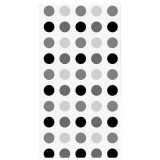 Jaluzea Rulou Dus vidaXL 140x240 cm Impermeabila PEVA Multicolor, Montaj Tavan/Perete, Siguranta Copii