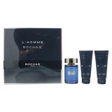 Set Rochas: L'Homme Rochas, Eau De Toilette, For Men, 100 ml + L'Homme Rochas, Hydrating, Shower Gel, All Skin Types, 100 ml + L