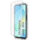 Husa 360 compatibila cu Samsung Galaxy A16 - V2 Transparent fata si spate