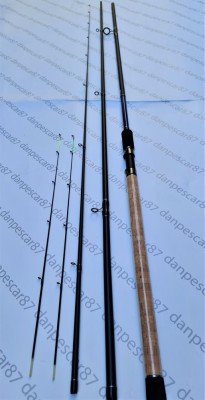 Lanseta fibra de carbon Wind Blade TFD2 SUPER Feeder 3,9 metri Actiune:60-120gr foto
