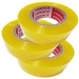 Set 3 Role Banda adeziva tip scotch, 45 mm x 300 m, Transparent
