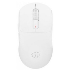 Mouse Gaming Wireless FURY Tanto T4, 12000 DPI, Alb