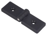 Balama Lăţ 114mm tehnopolimer PA neagră H: 36mm ELESA GANTER