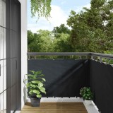 vidaXL Prelată balcon, material textil oxford, 90 x 400 cm, antracit 42326