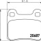 Placute frana spate Mercedes 190 (W201), 10.1982-08.1993, marca SRLine S70-1166