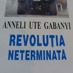 REVOLUTIA NETERMINATA - ANNEKI UTE GABANYI, ED FCR 1999, 234 PAG STARE BUNĂ