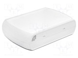 Carcasă universală ELBAG ventilată albă 81mm x 128mm x 35mm
