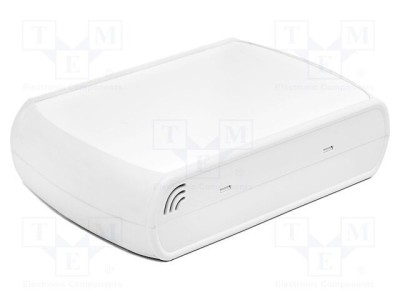 Carcasă universală ELBAG ventilată albă 81mm x 128mm x 35mm foto