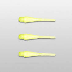 Varf darts E-Point neon galben, cu filet standard 2BA, 50 buc./p foto