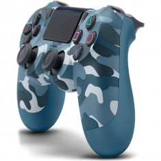 Controller Wireless Sony Playstation Dualshock 4 V2 Blue Camouflage foto