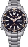 Cumpara ieftin Ceas Barbati, Citizen, Promaster Mechanical Diver NY0160-66EE, Set cu Bratara suplimentara - Marime universala