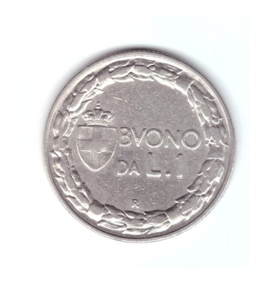 Moneda Italia 1 lira 1924, stare buna, curata foto