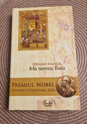 Ma numesc Rosu Orhan Pamuk foto