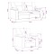 Set de canapea 2 pcs Crem Piele artificiala - 8