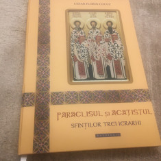Paraclisul și Acatistul Sf Trei Ierarhi- Vasile Grigorie Ioan- texte și cântări
