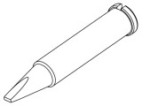 Varf de lipit ERSA tip surubelnita 1.6mm pentru statie si ciocan de lipit