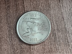 M3 C50 - Quarter dollar - sfert dolar - 2002 - Louisiana - P - America USA