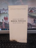 Rodica Popescu, pliant, Expoziție de artă decorativă, București, feb. 1966, 120