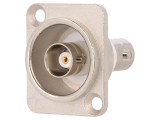Adaptor BNC Soclu Izolat 50&Omega; Argintiu