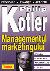 Philip Kotler - Managementul marketingului foto