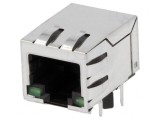 Soclu RJ45 8p8c Ecranat cu LED