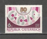 Austria.1979 50 ani Acordul international ptr. servicul radio MA.895, Nestampilat