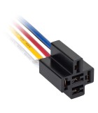 Suport releu auto 5 pini cu fire terminale PRE0008-1, Oem