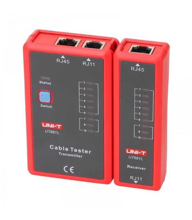 Tester cabluri RJ45 RJ11 UT681L UNI-T