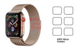 Folie Protectie Hydrogel Full Cover Apple Watch 4 44mm TPU HD AAA, Anti-shock, Anti-zgarieturi, Ultra-subtire, Montare Usoara
