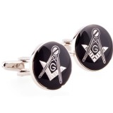 Butoni mason rotunzi Black