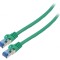Cablul Patch S/FTP 6a CCA LSZH Verde 2m 26AWG