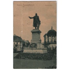 1908 - Targu Mures, statuia Kossuth (jud. Mures)