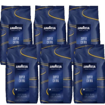 Cafea LAVAZZA boabe 1kgx 6 la comanda foto