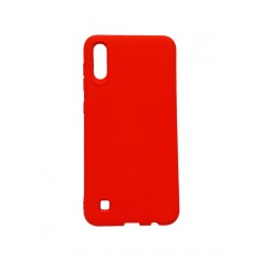 Husa telefon compatibila cu Samsung Galaxy A10, Rosu, Cu interior de catifea, 148HT