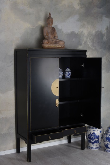 Cabinet exotic negru MYA056