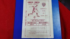 program Muresul Deva - Metal. Cugir