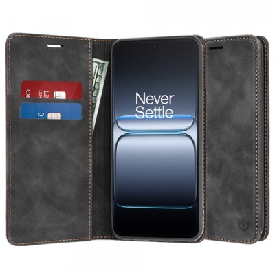 Husa pentru OnePlus Nord 5, Techsuit, Confy, Neagra foto