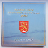 M01 Finlanda set monetarie 8 monede 2000 EURO